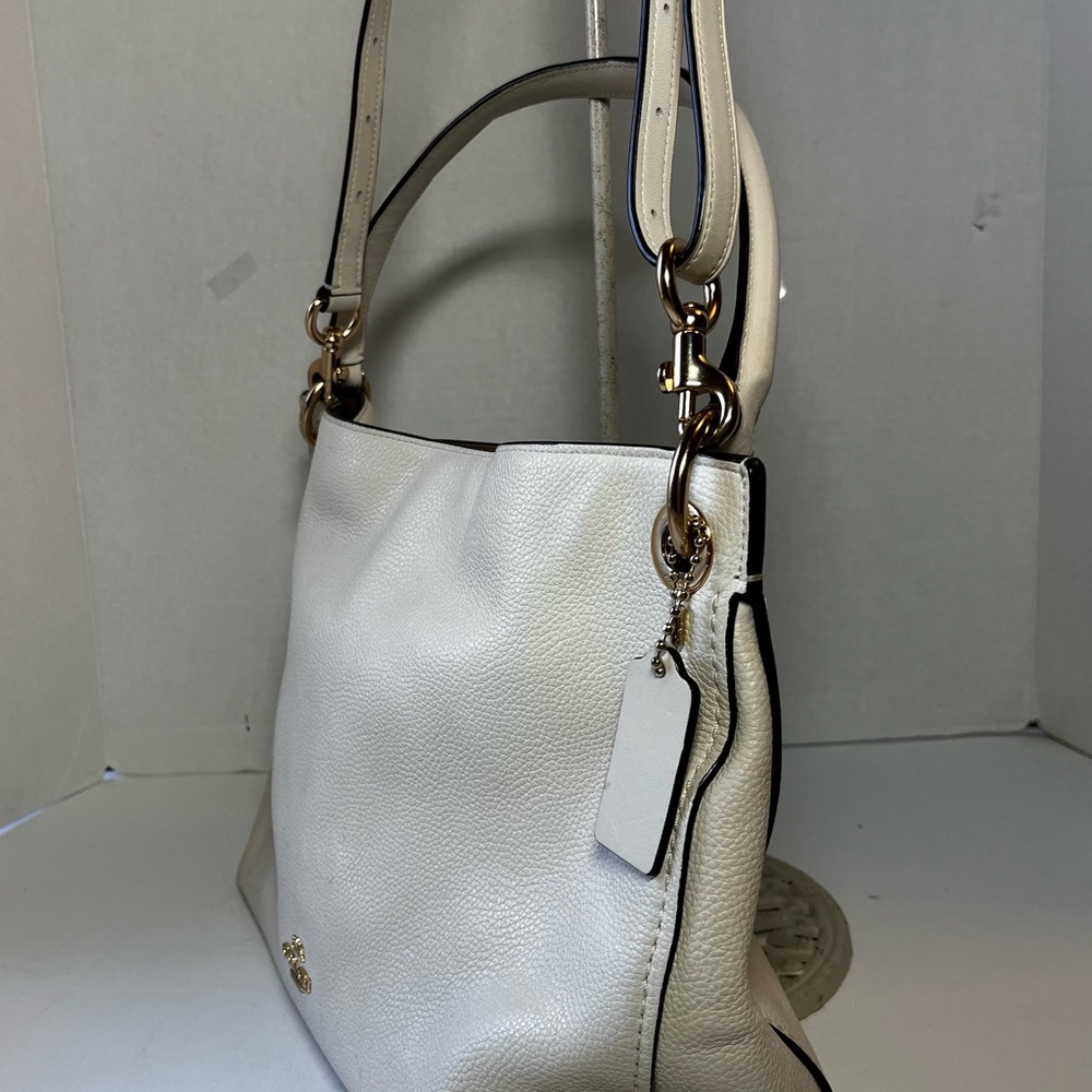 Coach Bag in cream - Picture 2 of 12